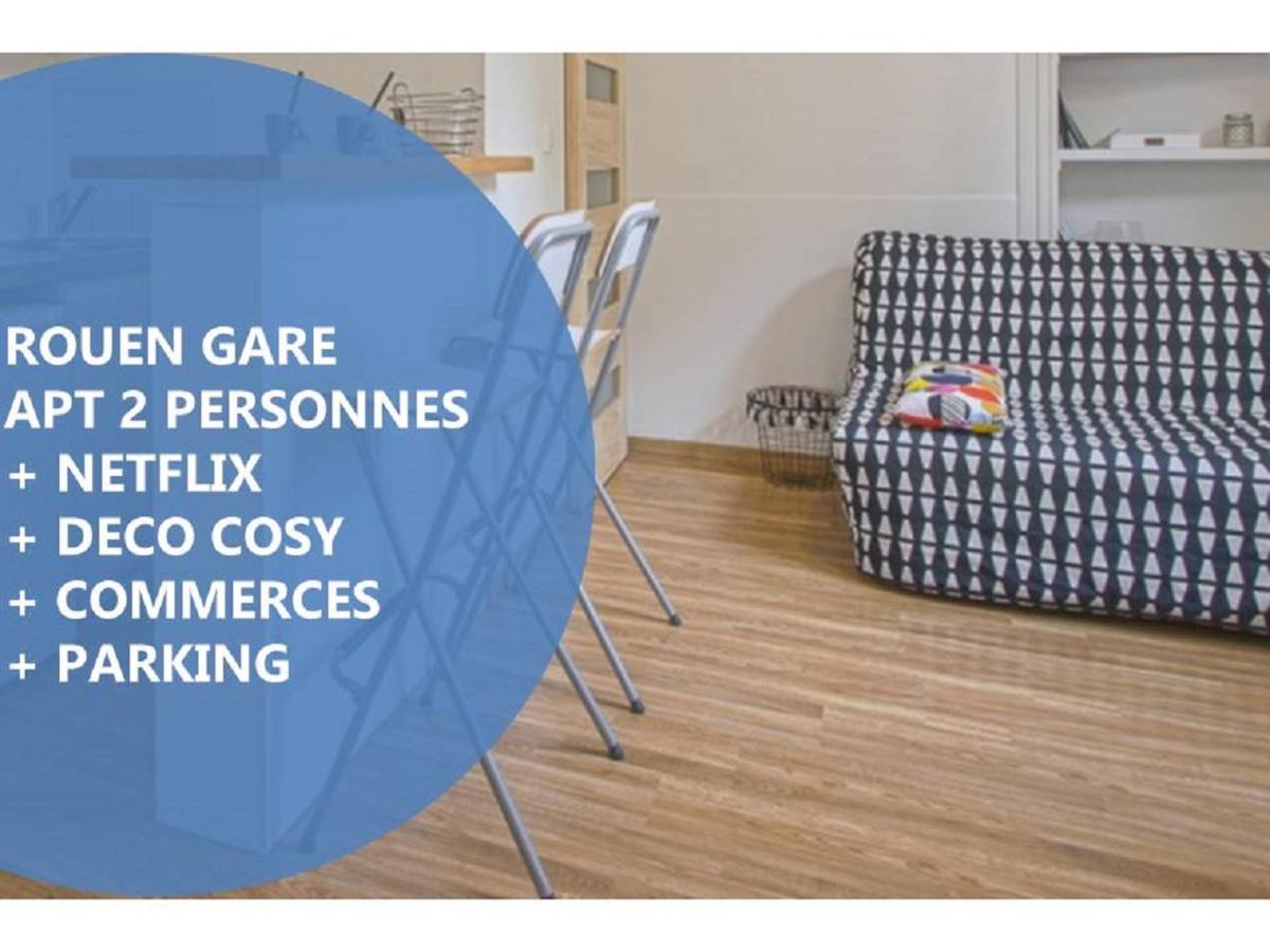 Appartement Cosyrouen Gare Extérieur photo
